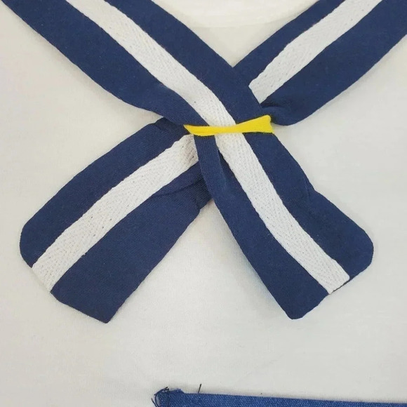 Blue Mini Sailor Set Baby Boys 2 pcs Outfit. T-Shirt and Shorts Baby Boys Set. - Picture 8 of 12